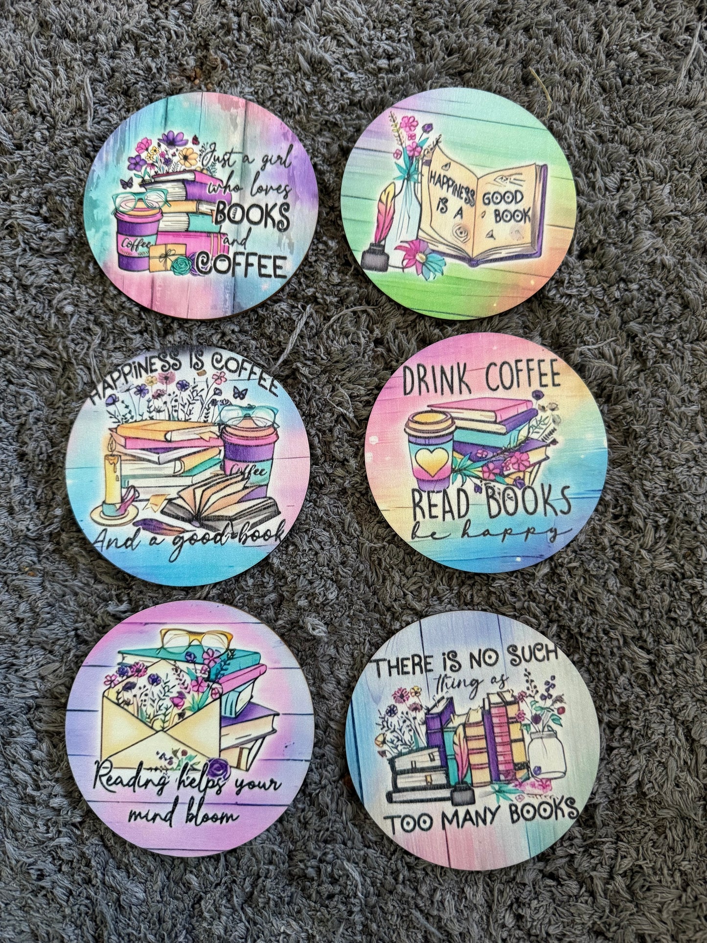 Book Coasters