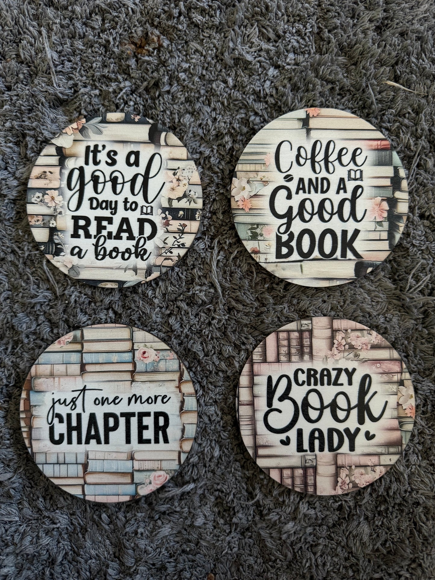 Book Coasters