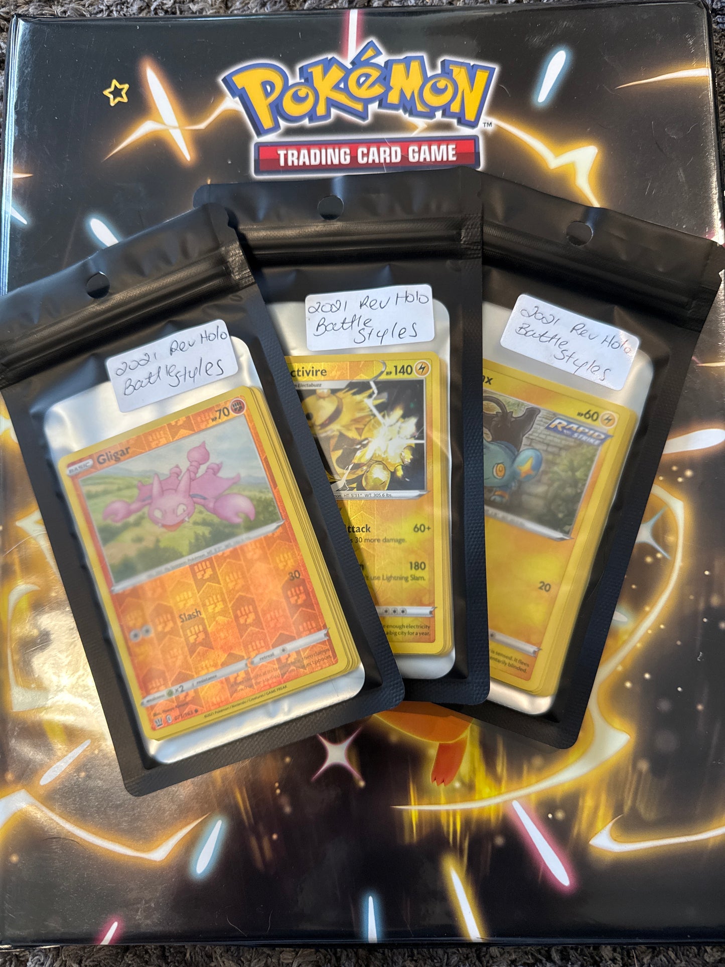 2021 Reverse Holo Battle Styles - 10 pk