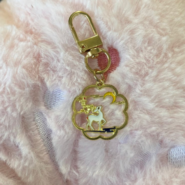 Gold Edition Circle Keychains