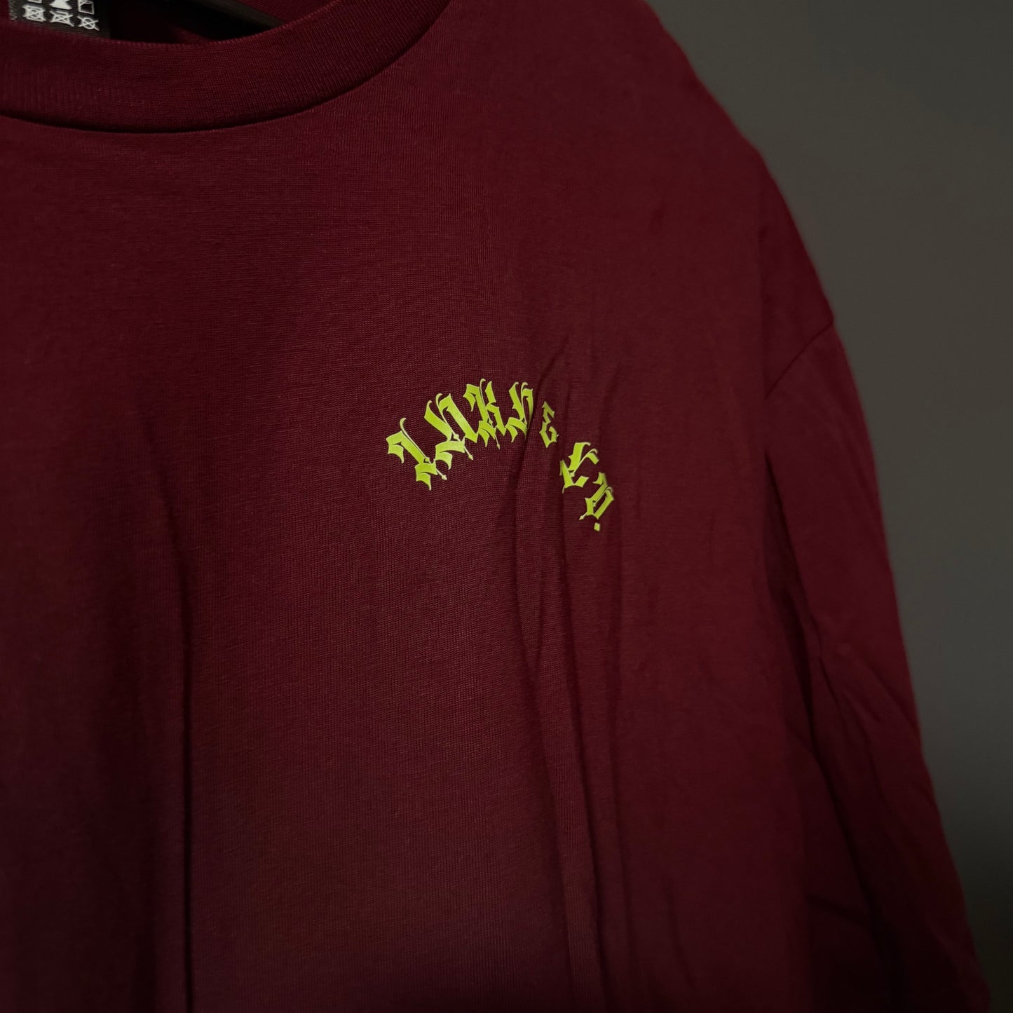 Spiral Tall Tshirt - Maroon