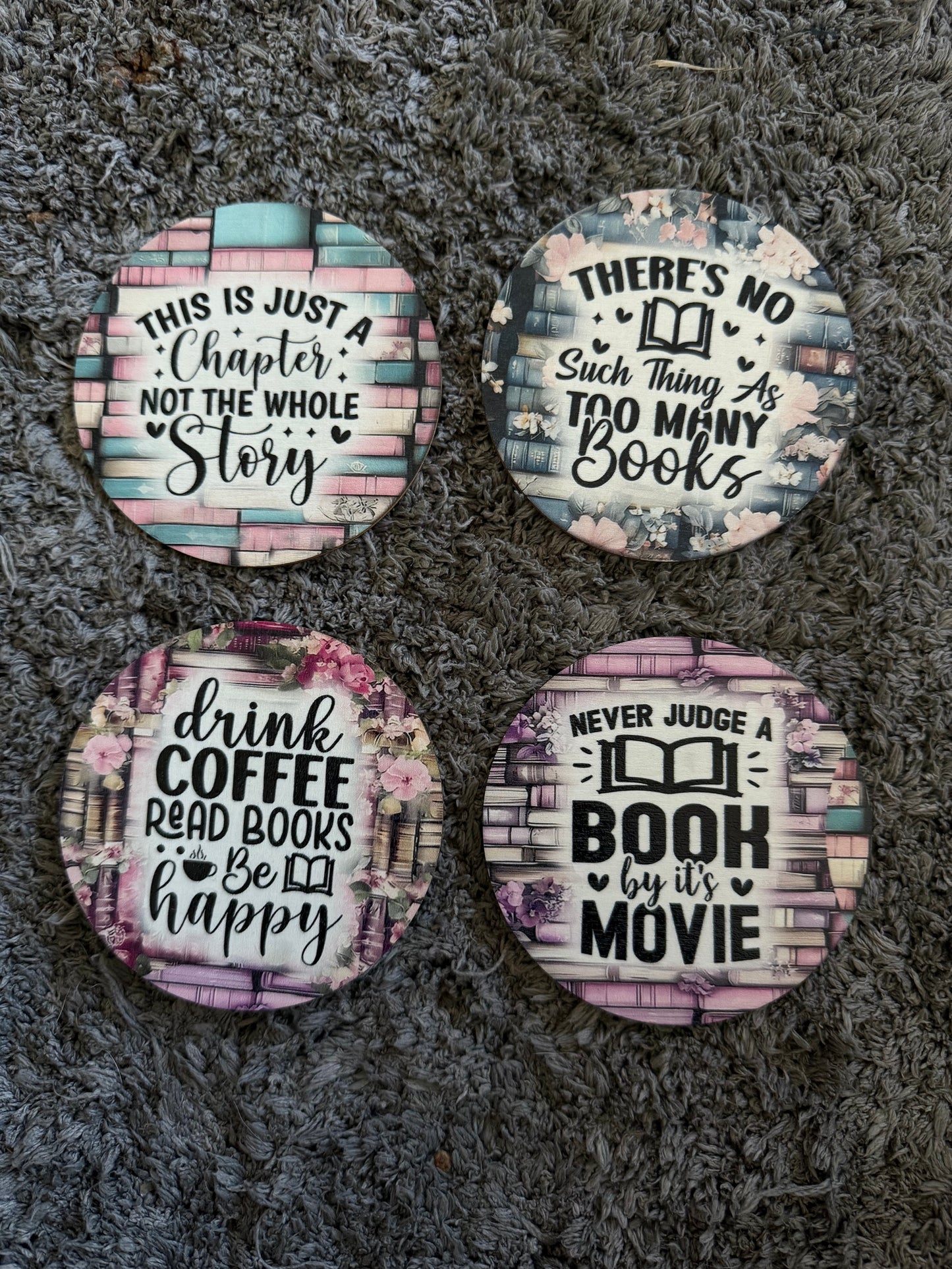 Book Coasters