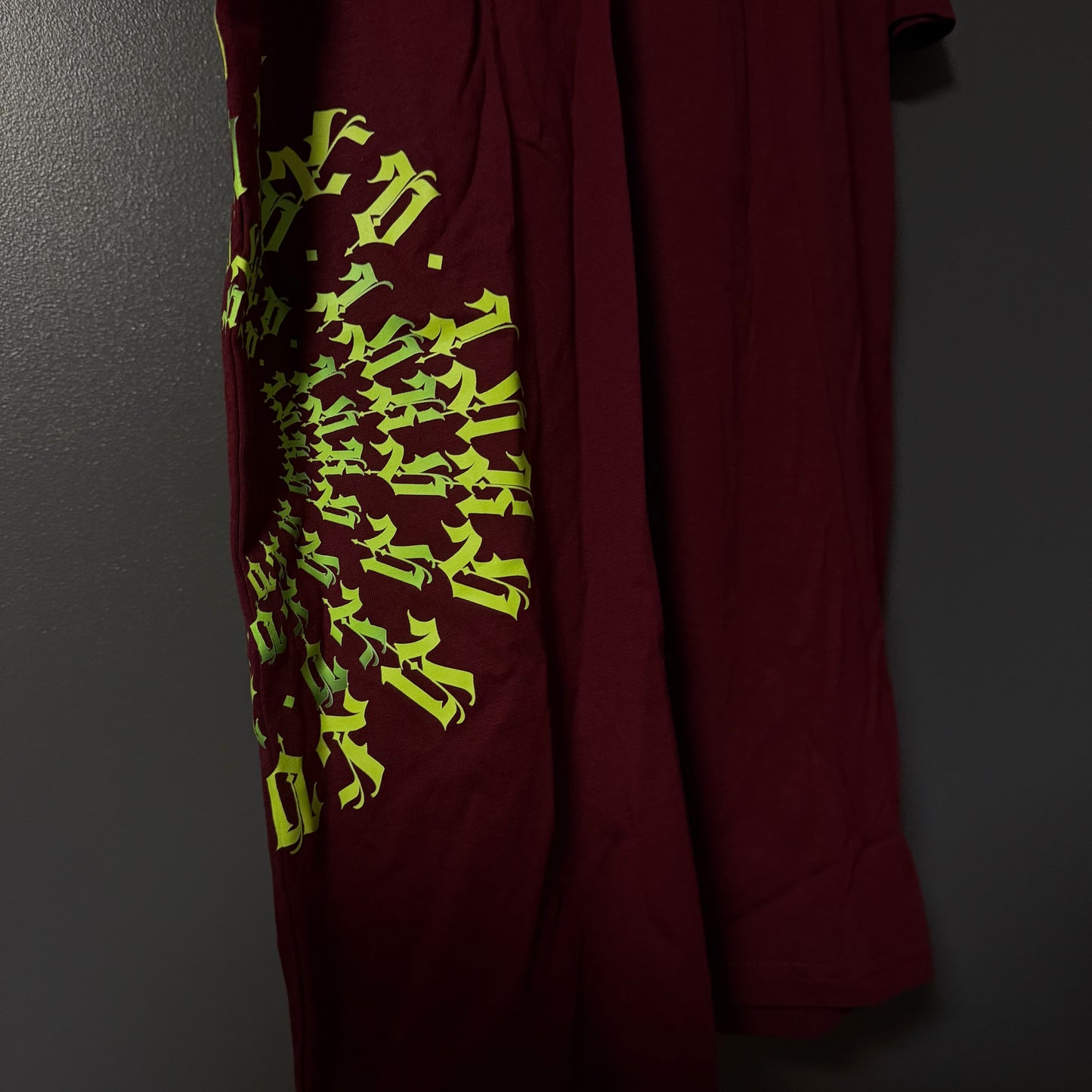 Spiral Tall Tshirt - Maroon