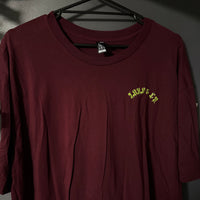 Spiral Tall Tshirt - Maroon
