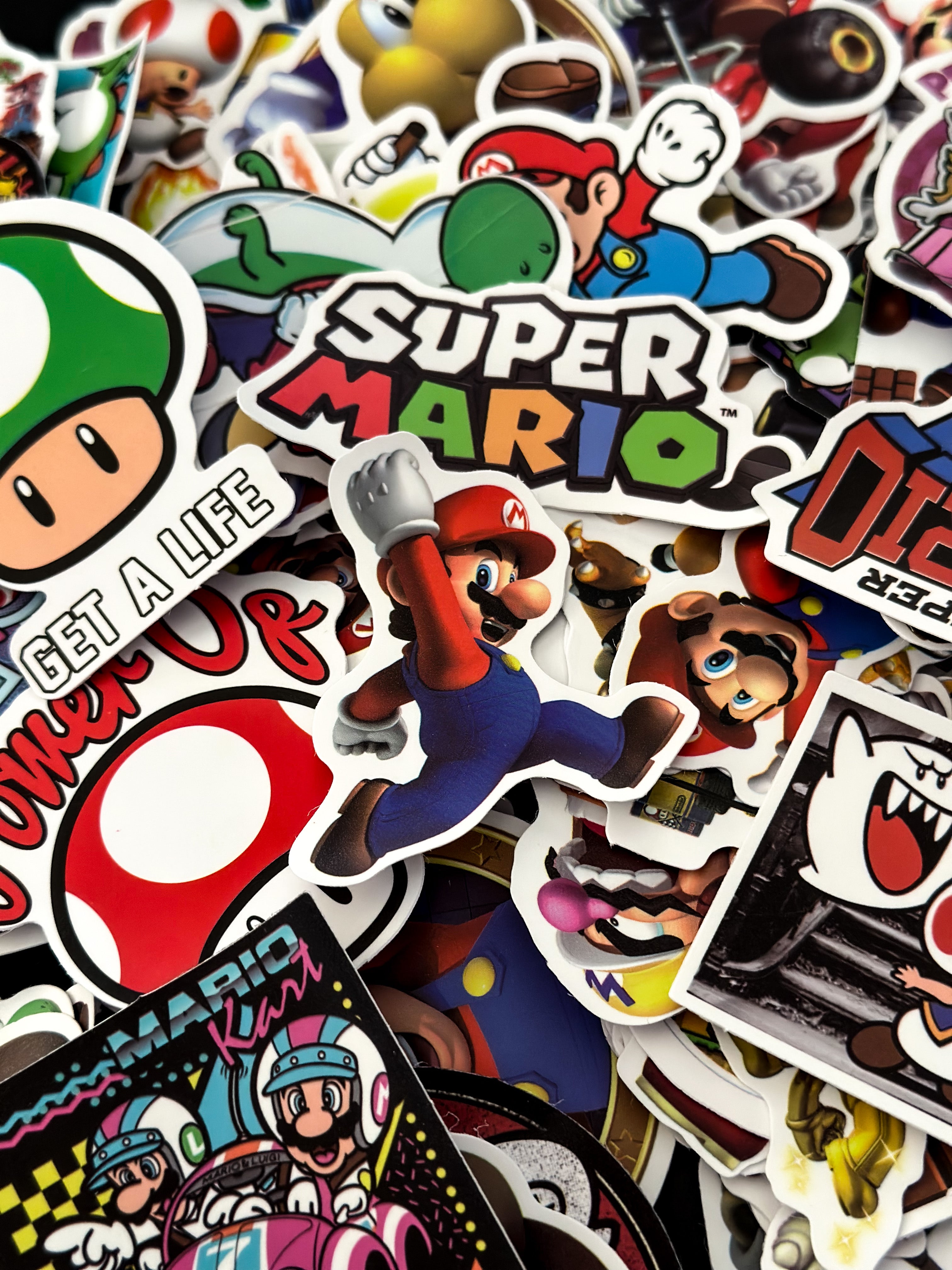 Mario Cart Sticker Pack
