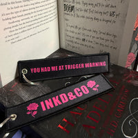 Dark Romance Jet Tags