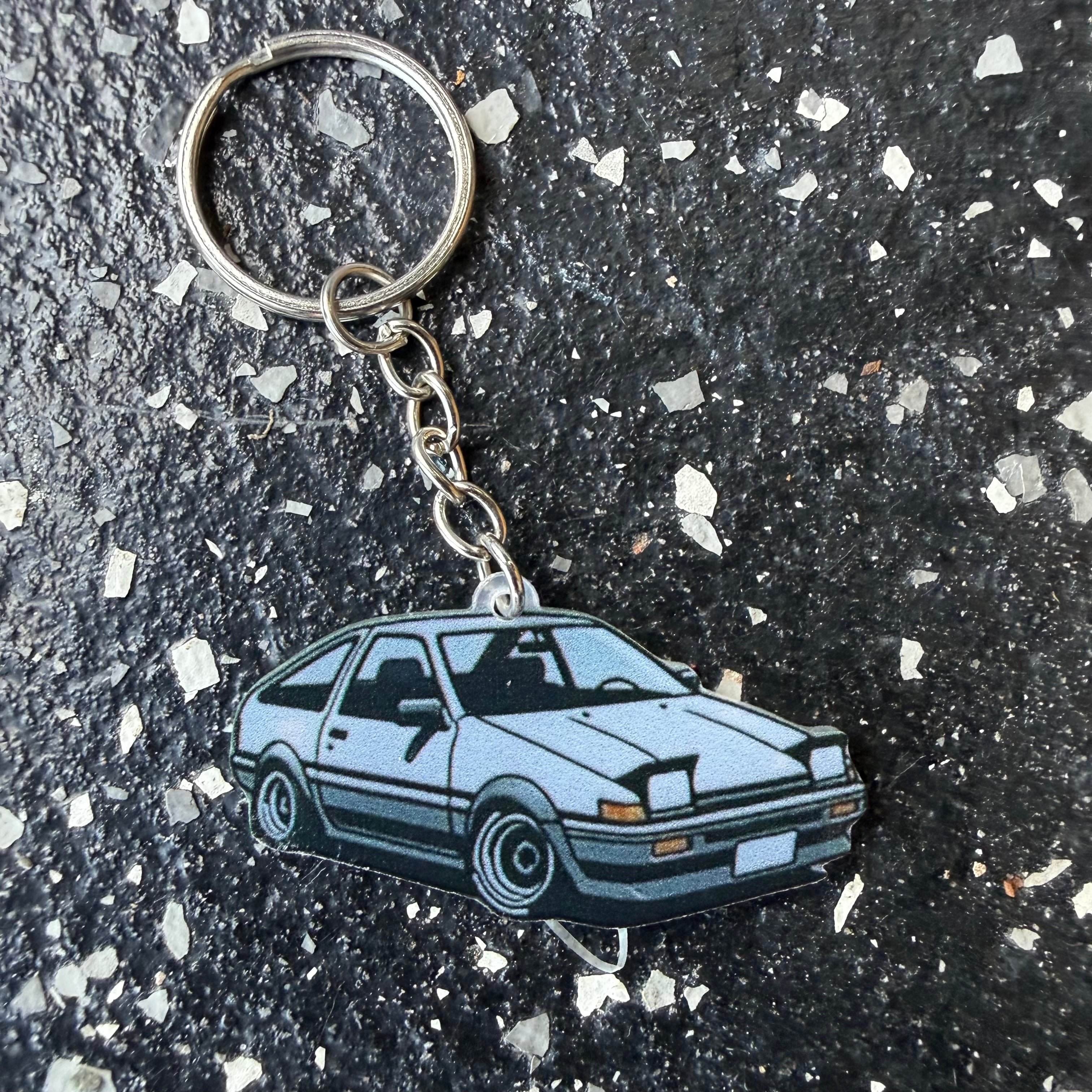 Acrylic Car Keychains