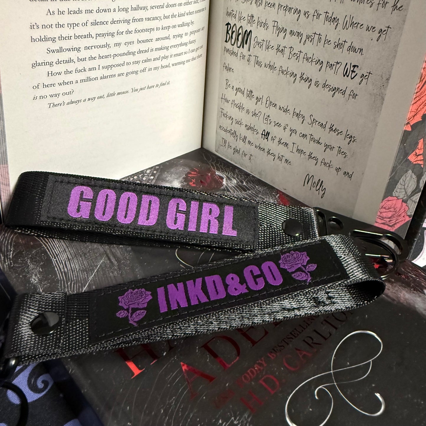 Dark Romance Lanyards