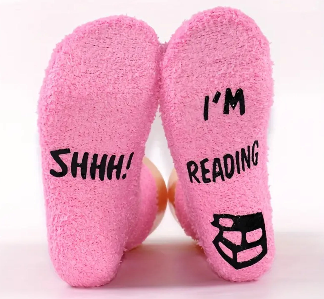 Shh I’m reading socks