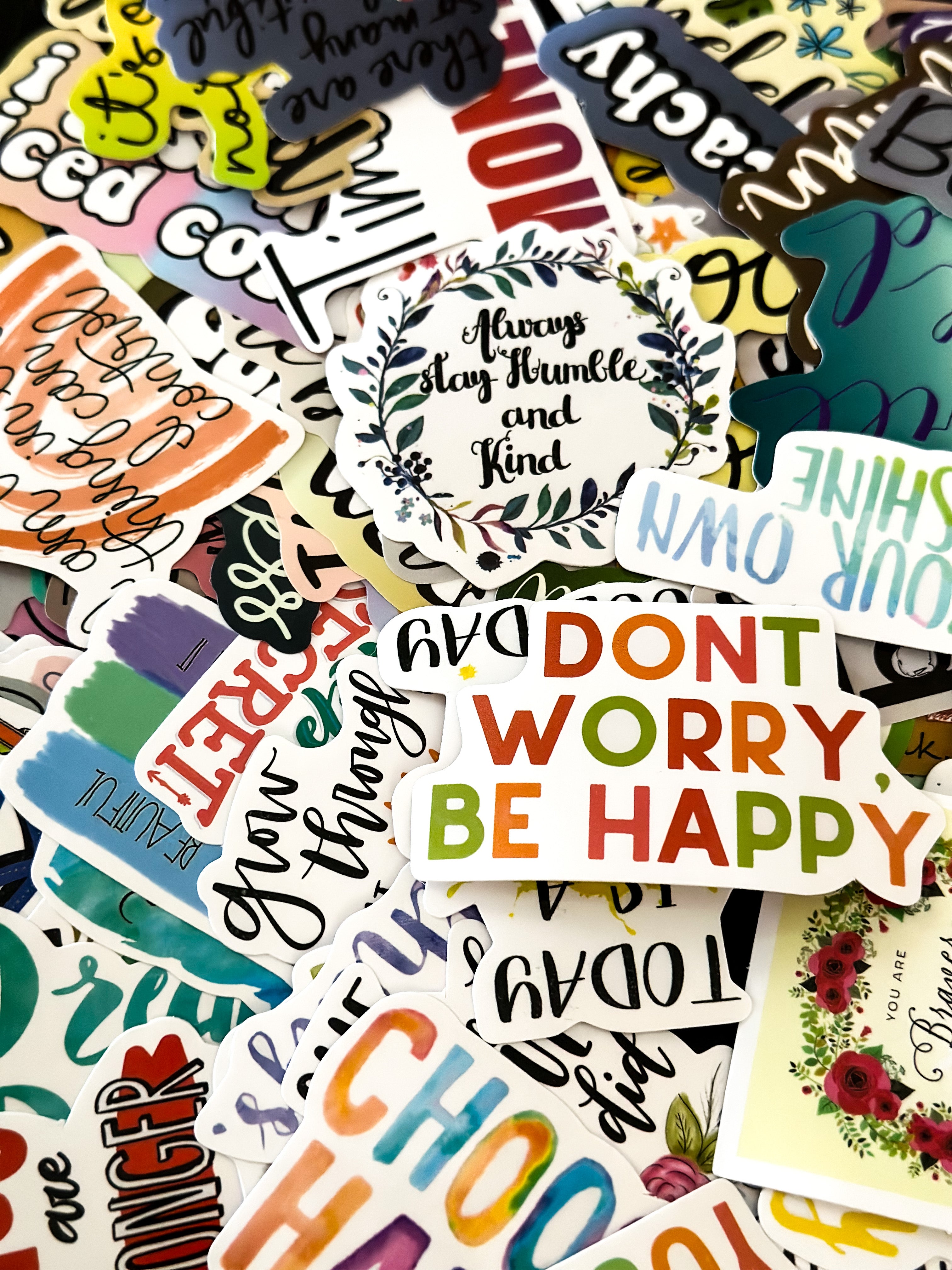 Positive Saying Sticker Pack