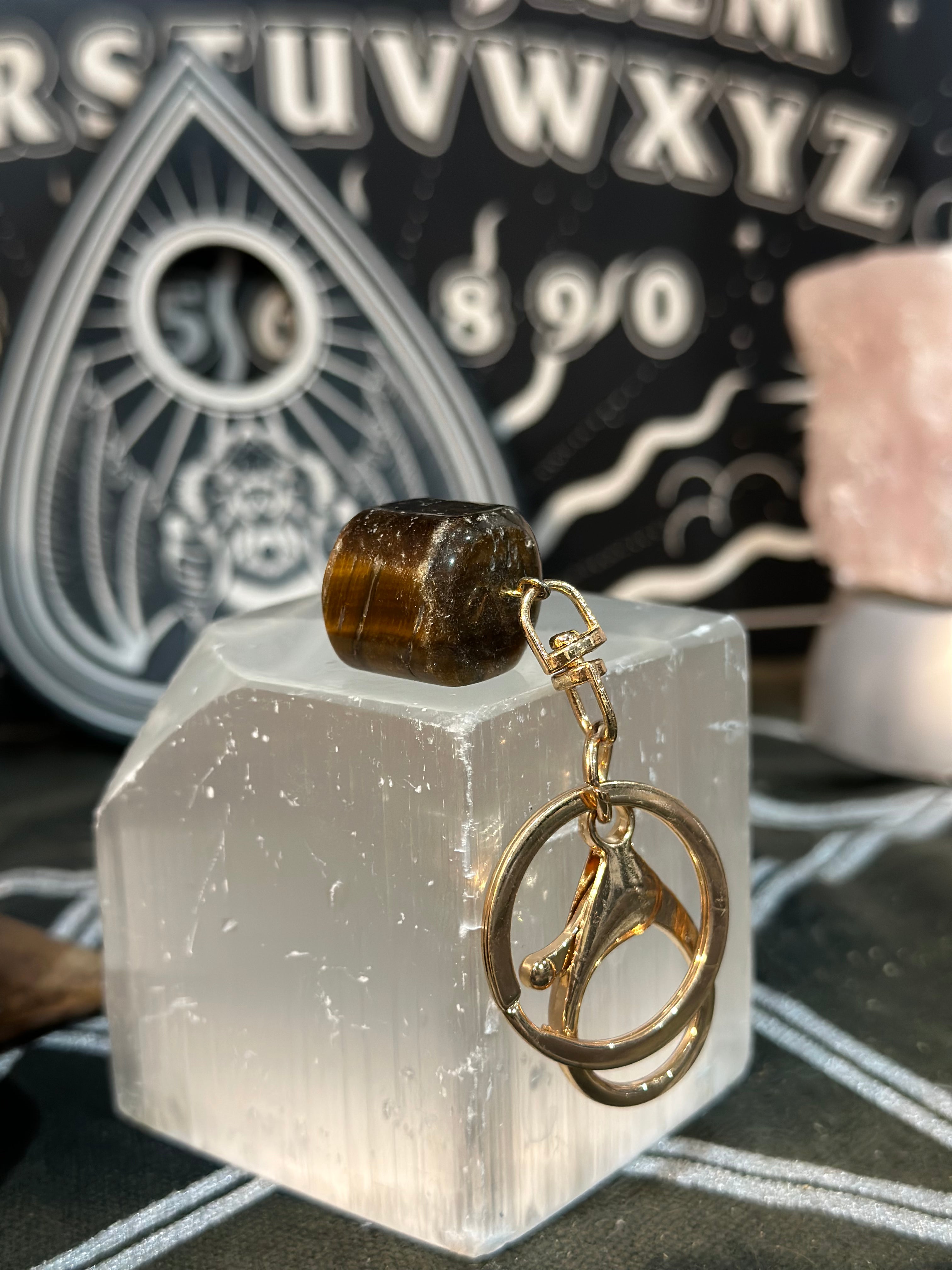 Tigers Eye Keychain