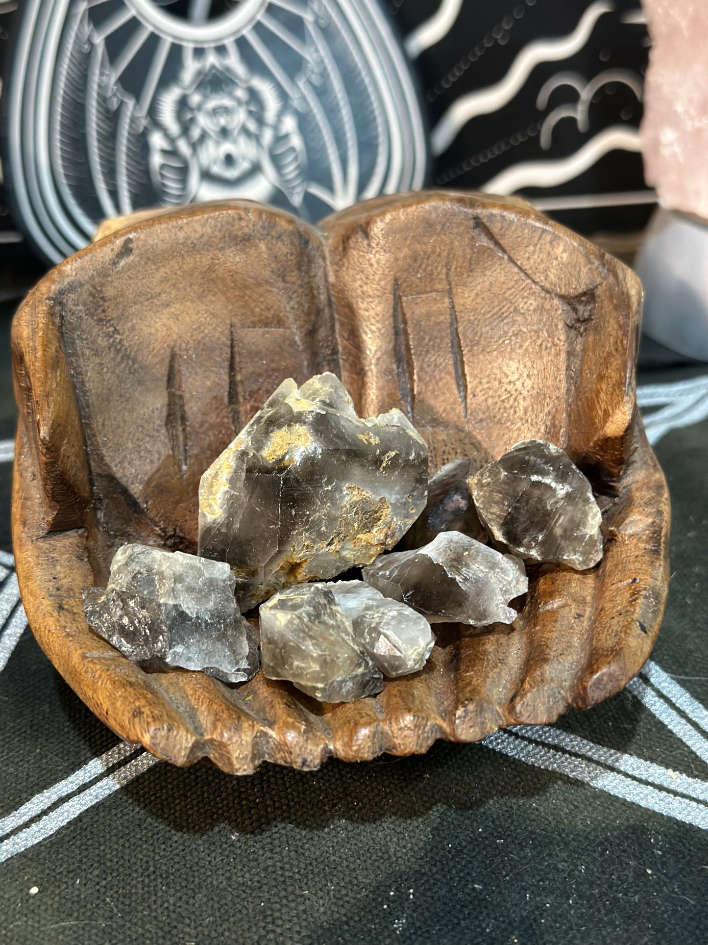 100g Smokey Quartz Rough