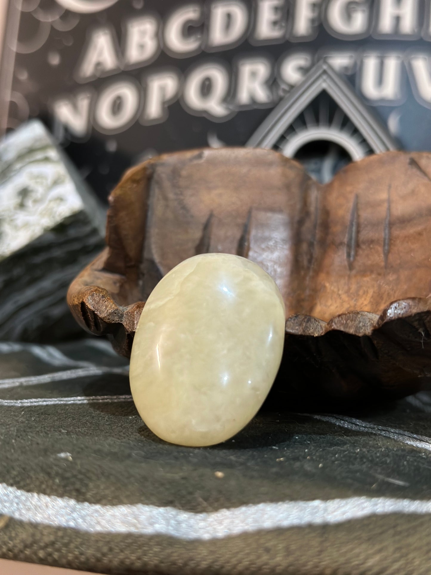 Yellow Adventrine  Worry Stone