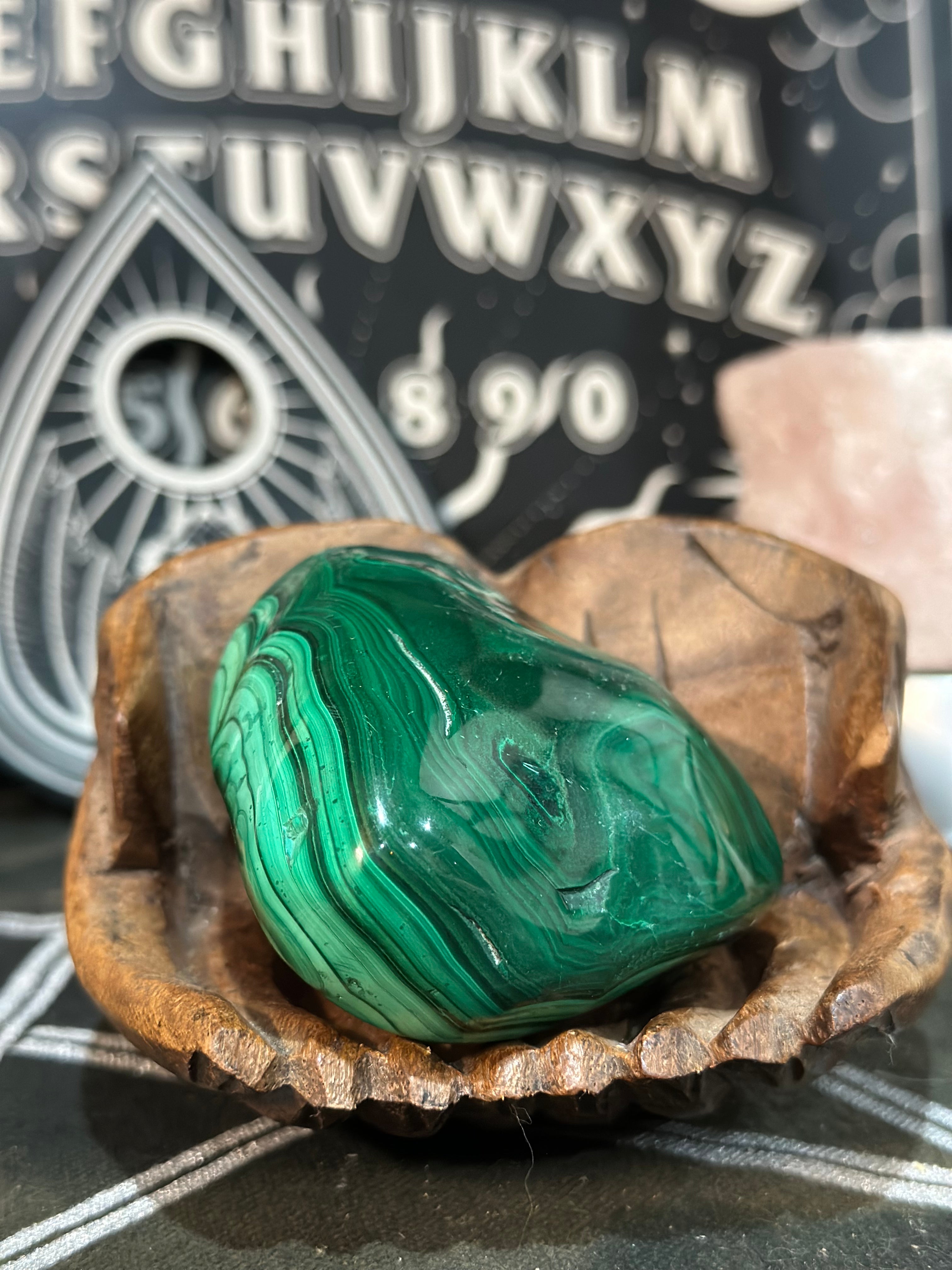 Malachite Free form