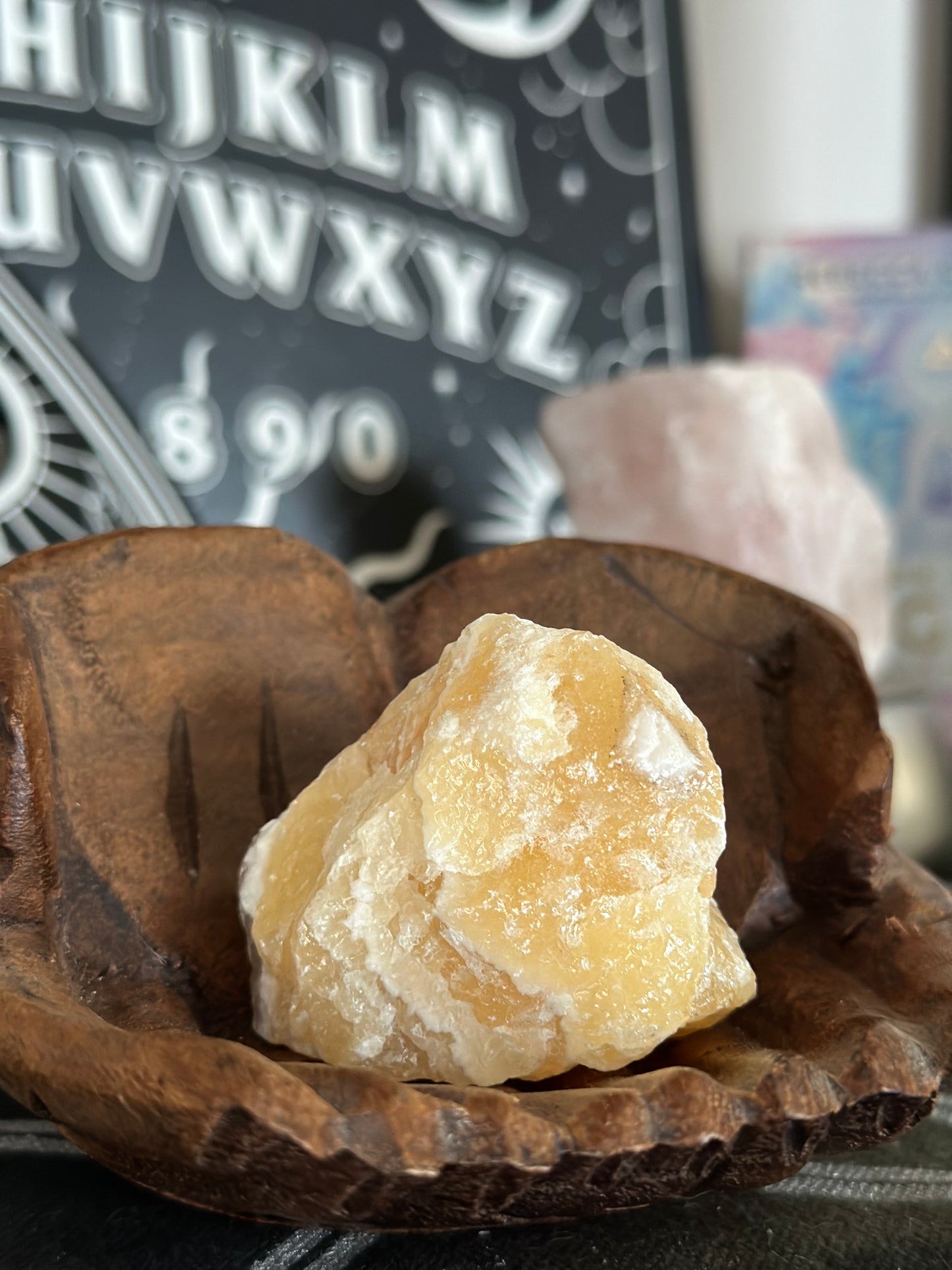 Orange Calcite Rough #1